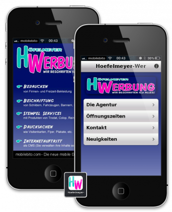 Die mobile App wird aktuell nur unter iPhone, iPod touch und Android unterstützt. Weitere Geräte werden folgen.