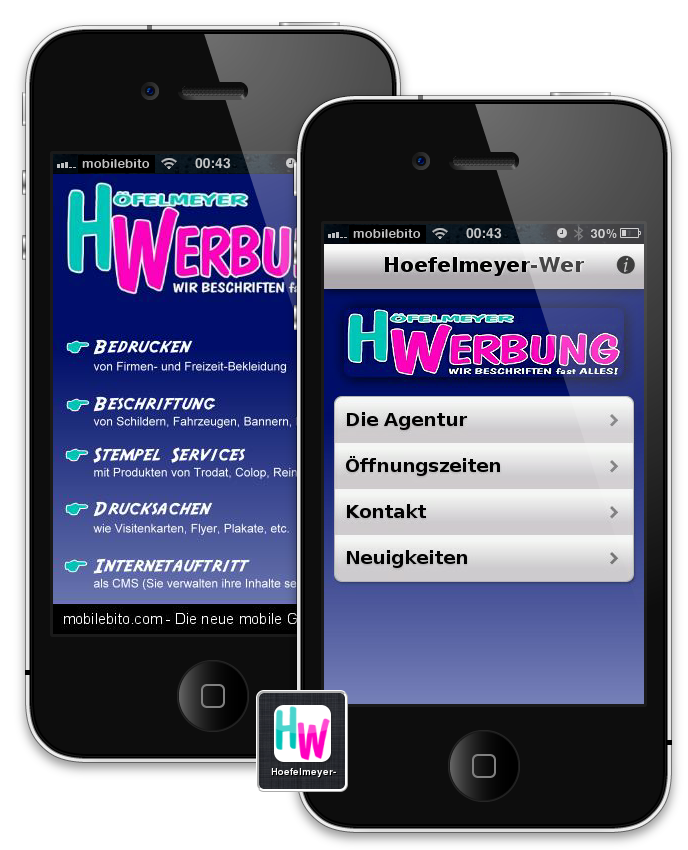 Die mobile App wird aktuell nur unter iPhone, iPod touch und Android unterstützt. Weitere Geräte werden folgen.